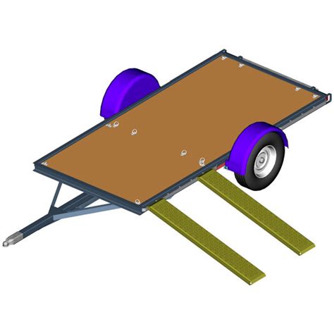 ATV Trailer Plans for 2 ATV's – Multipurpose Utility & Toys