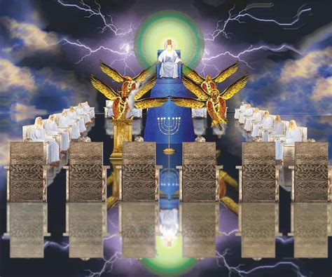 Revelation 4 & 5 - God's Throne in Heaven - Lamb Worthy to open 7 Seals