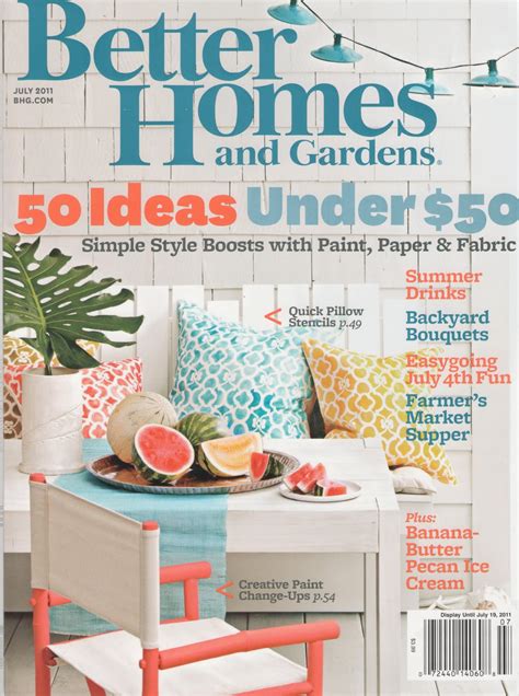 Better Homes & Gardens Mag: 50 Ideas Under $50 | Lauren Liess