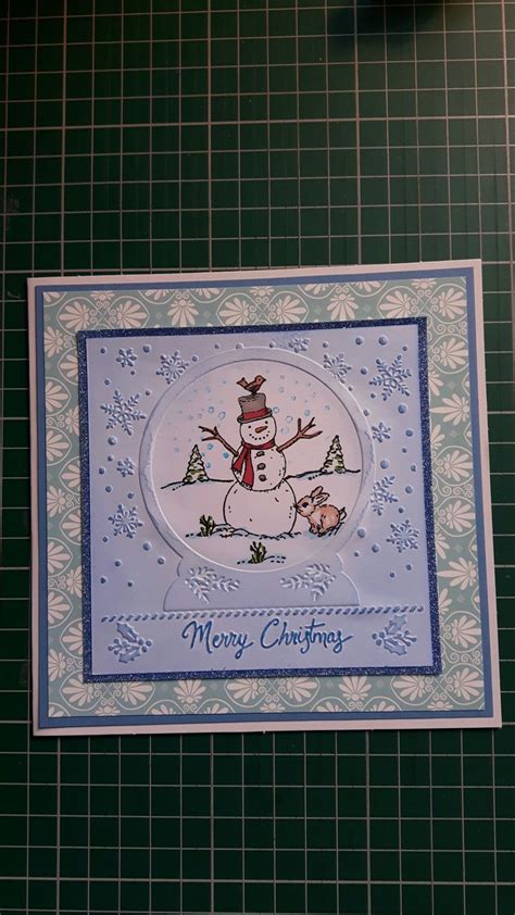 Loving blue Christmas cards this year. | Blue christmas cards ...