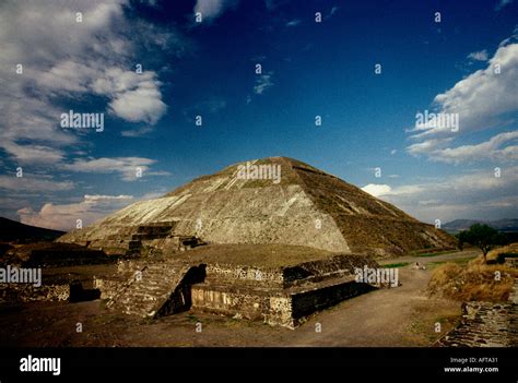 Mexico Mexico City. Pyramid of the Moon Stock Photo - Alamy