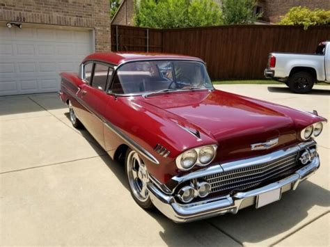 Beautiful 58 Chevy Bel Air, Original Low Mileage 283, Power Glide Trans ...