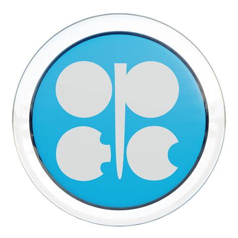 OPEC 3d textured glossy circle flag 10868586 PNG