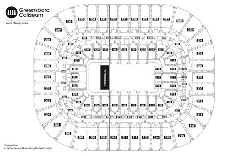 Seating Chart - SEE SEATING CHARTS MODULE | Greensboro Coliseum Complex