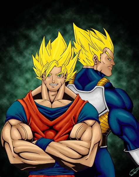 goku and vegeta by roidboy on DeviantArt