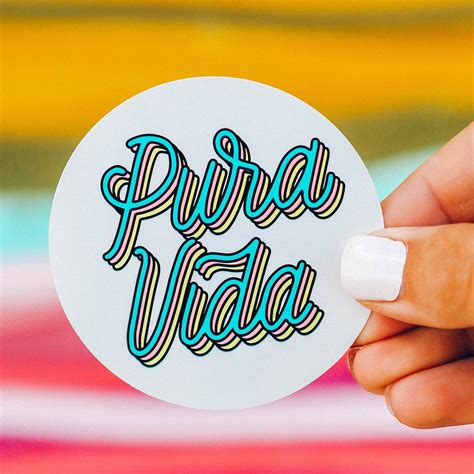 Pura Vida Sticker | Pura Vida Bracelets