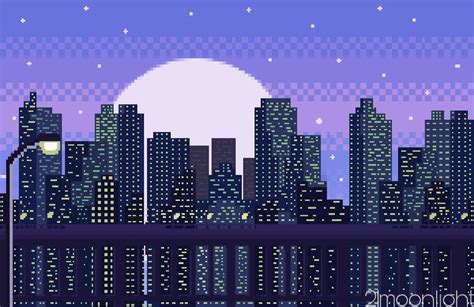 Pixel art Landscape :: Behance