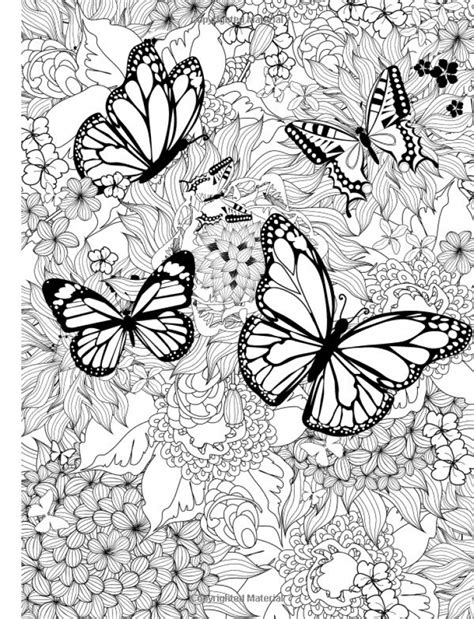 Get This Free Printable Butterfly Coloring Pages For Adults 89371