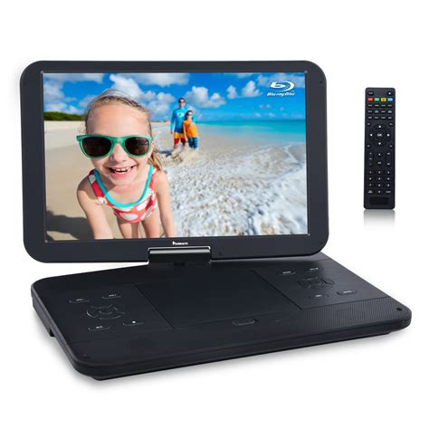 NAVISKAUTO 17.5" Portable Blu-Ray DVD Player with 15.4" 1920X1080 HD ...