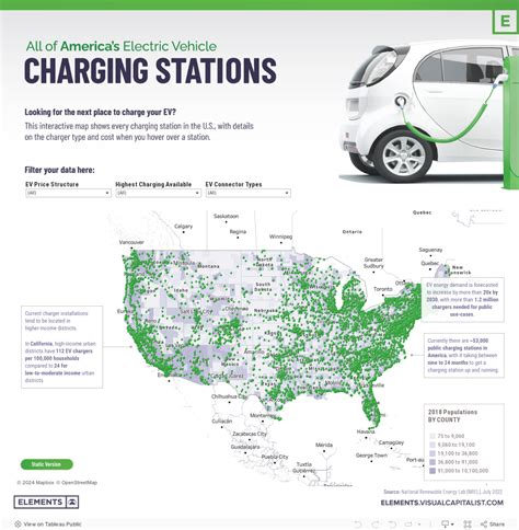 New Interactive Map Shows Ev Charging Stations Near U S National Parks ...