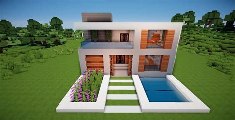 Top 6 des idées de maisons modernes Minecraft en 2024