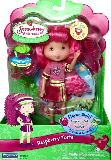 Strawberry Shortcake Playmates Flavor Swirl Raspberry Torte - Toy Sisters