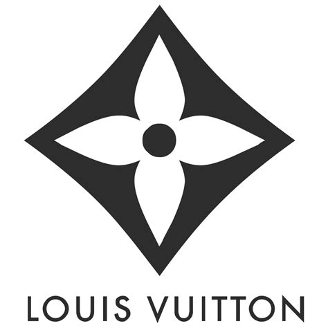 Louis Vuitton Logo Black and White (1) – Brands Logos