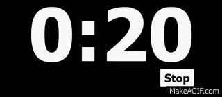 20 Second Countdown Timer on Make a GIF