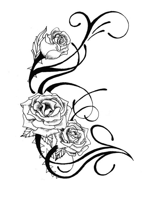 Rose tattoo design by CsDesigns83 on DeviantArt