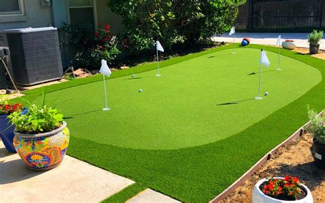 Backyard Putting Greens [Artificial Golf Turf] // IDEAL TURF