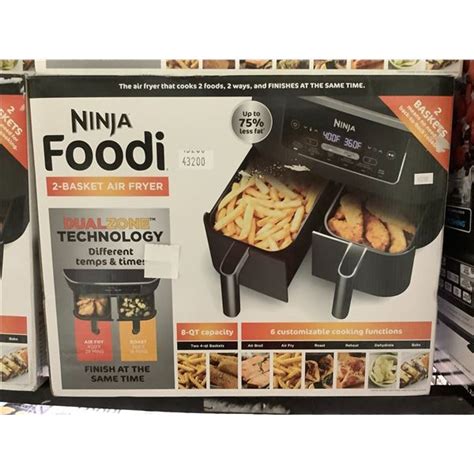 NINJA FOODI 2 BASKET AIR FRYER - Able Auctions