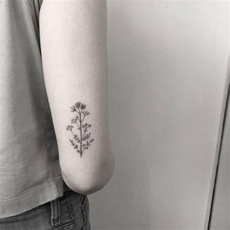 minimalist flower tattoo forearm - Knocked Up Vlog Photogallery