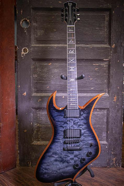 Wylde Audio Thoraxe Electric Guitar - Trans Black Burst | Reverb