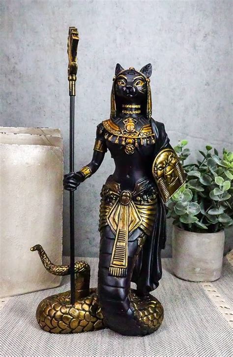 Rare Ancient Cat BASTET GODDESS - bastet statue - home decor cat ...