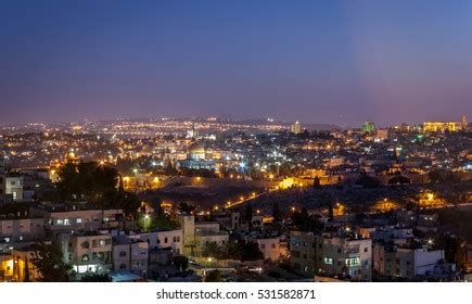 Jerusalem Old City Night Stock Photo (Edit Now) 531582871