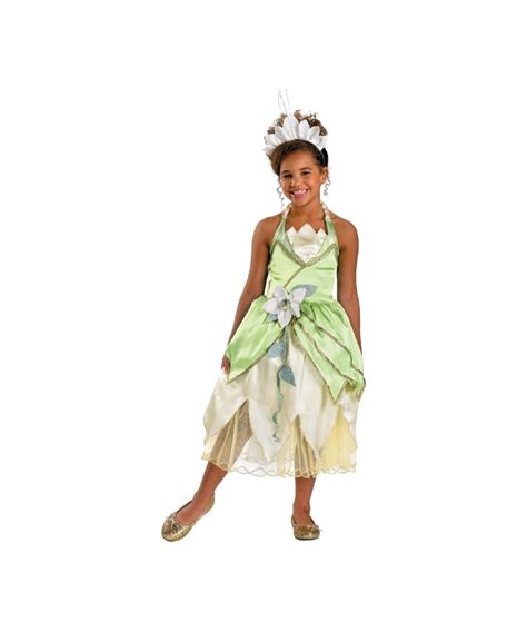 Tiana Princess Kids Costume - Girl Disney Costumes