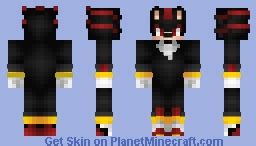 Shadow - Sonic The Hedgehog Minecraft Skin