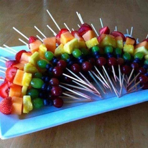 Rainbow Fruit Skewers Rainbow Fruit Skewers Fruit Skewers Rainbow Fruit ...