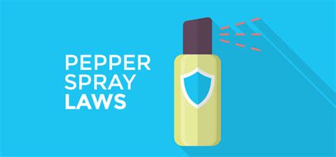 Pepper Spray Laws | Salt Supply Co.