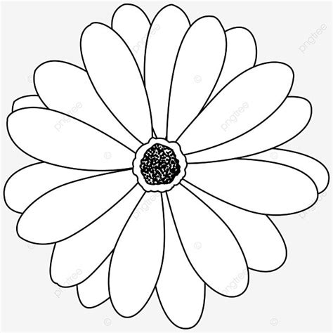 Flower Clip Art Images Black And White | Best Flower Site