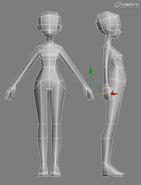 Tutorial images : 3D Character Modeling | Layth Jawad | Character ...