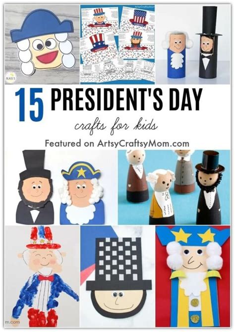 15 Easy and Fun President's Day Crafts for Kids