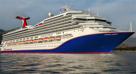 Carnival Liberty - Itinerary Schedule, Current Position | CruiseMapper