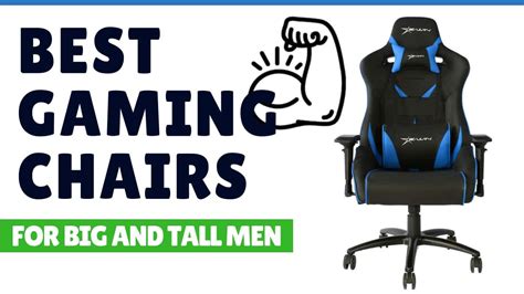 7 Best Gaming Chairs for Big and Tall Men (Ultra Large Seats, Backrest ...