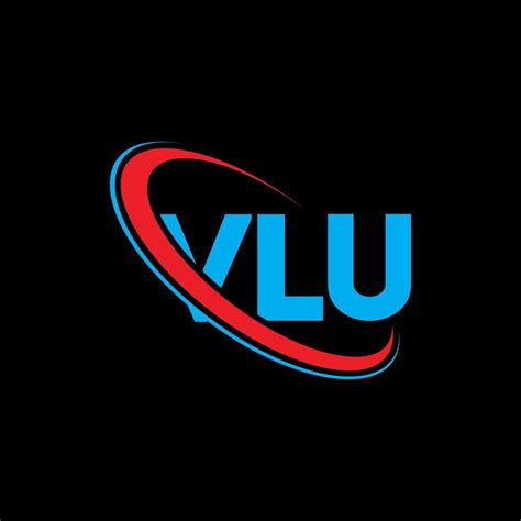 logotipo de vlú. letra vlú. diseño del logotipo de la letra vlu ...