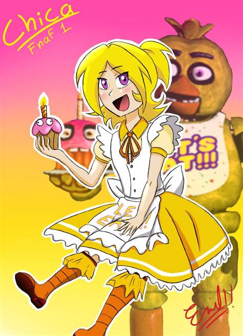 Fnaf Chica Fan Art by Emil-Inze.deviantart.com on @DeviantArt ...