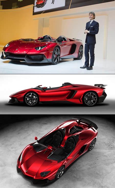 Lamborghini Aventador J Roadster Unveiled - TechEBlog