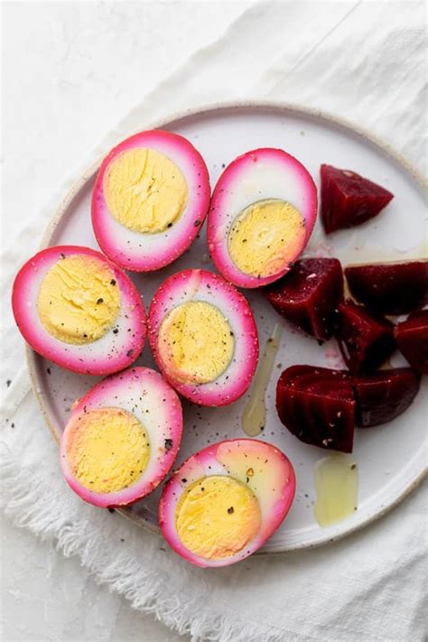 Beet Pickled Eggs | FeelGoodFoodie