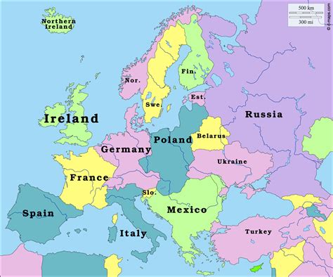 Map Europe With Countries – Topographic Map of Usa with States