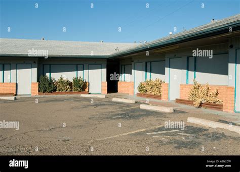 abandoned motel, Route 66, Arizona Stock Photo - Alamy