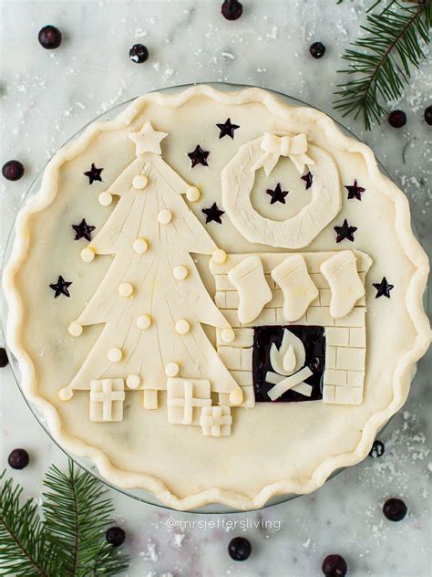 Christmas pie crust designs – Artofit