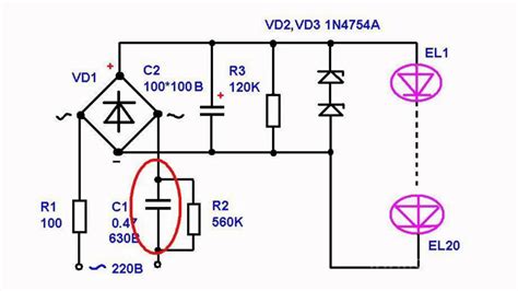 10_watt_220_volt Led Lamp Circuit Diagram