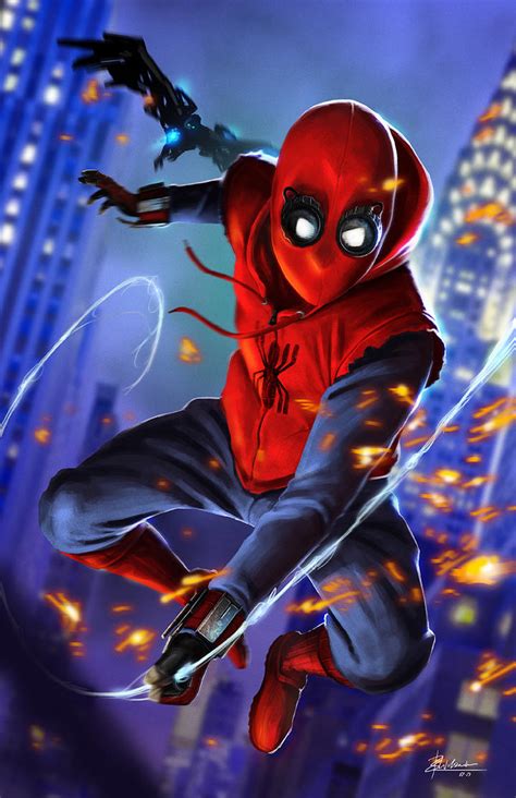 Spider-man Homecoming Fan art by Ben-Wilsonham on DeviantArt