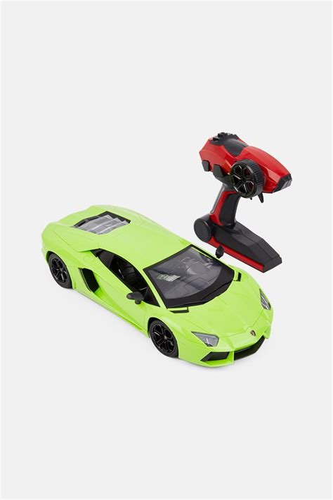 Buy Lamborghini rw remote controlled lamborghini toy car playset lime ...