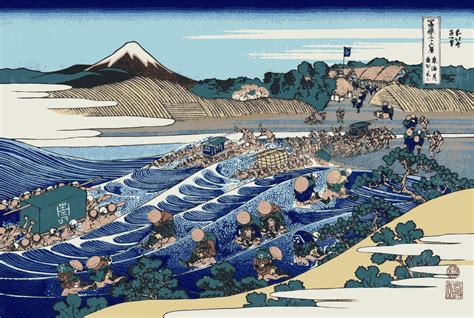 Clipart - Hokusai-Mount Fuji-36-Views-37