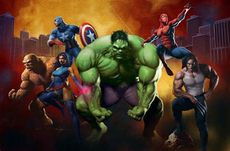 Marvel Superheroes Wallpapers - Wallpaper Cave