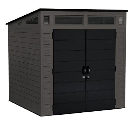 Suncast BMS7780 Modernist Storage Shed, Grey – Toolbox Supply