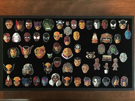 Marvel Enamel Pin Collection by Tom Whalen : Marvel