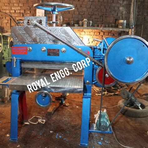 Manual Paper Cutting Machine Heavy Duty Four Slots - Royal Engineering Corp