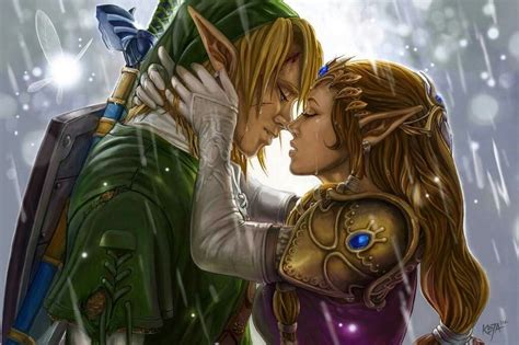 Zelda And Dark Link Kiss